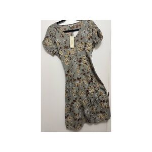 Floral Short Sleeve Dress